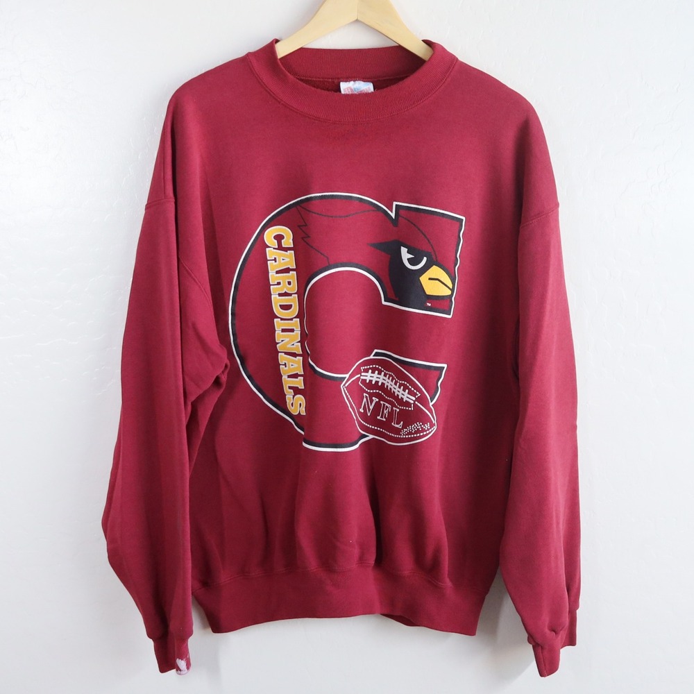 Vintage Phoenix Cardinals‎ NFL Crewneck Hanes USA Made 90s Sweatshirt